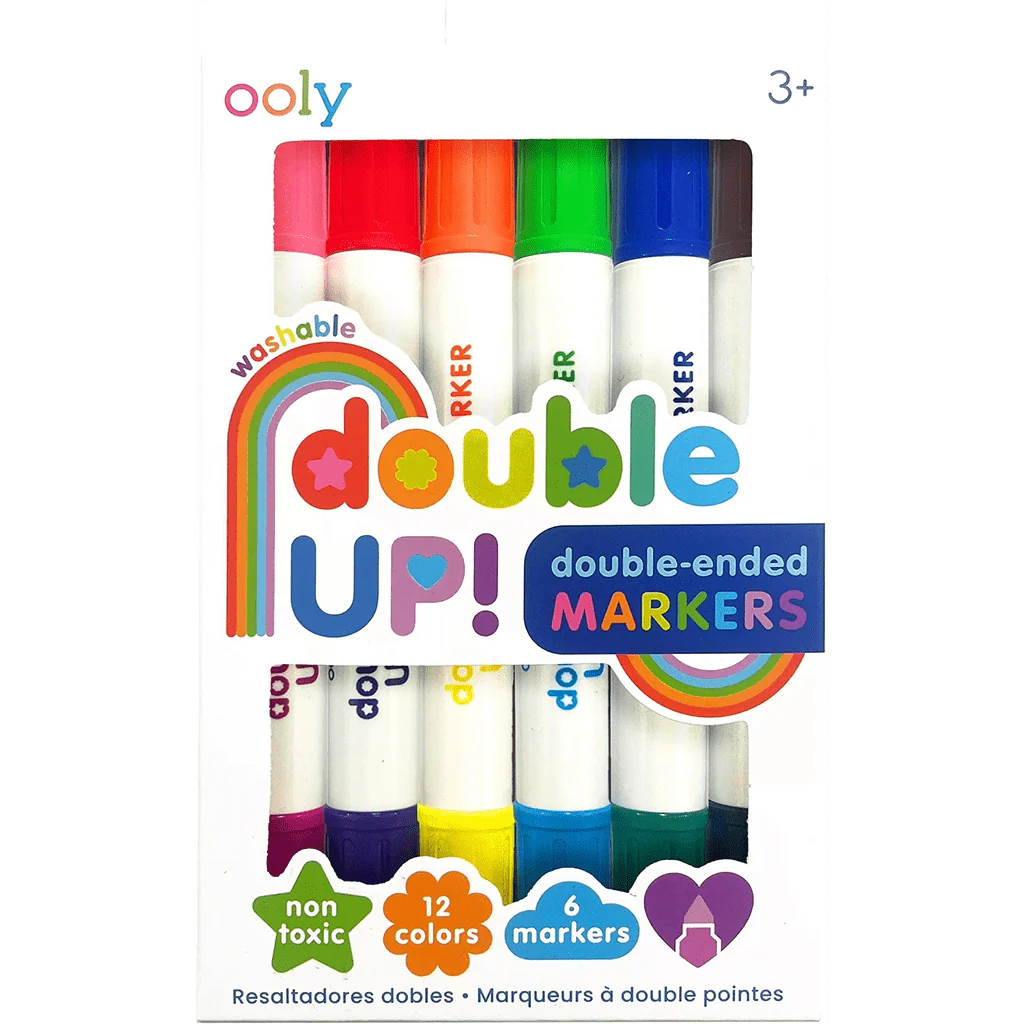 Double Up! Double-Ended Markers - 6 pk