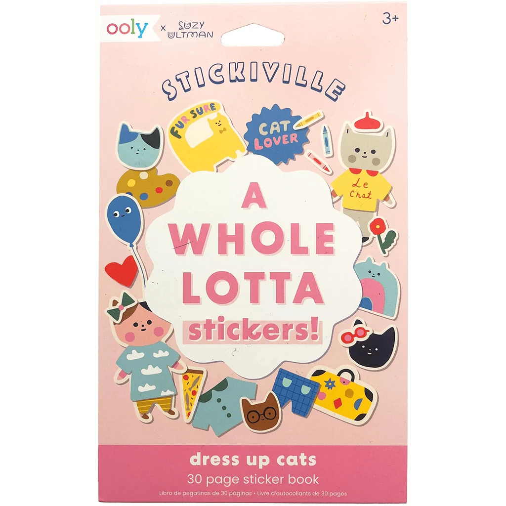 Stickiville A Whole Lotta Stickers! Dress Up Cats