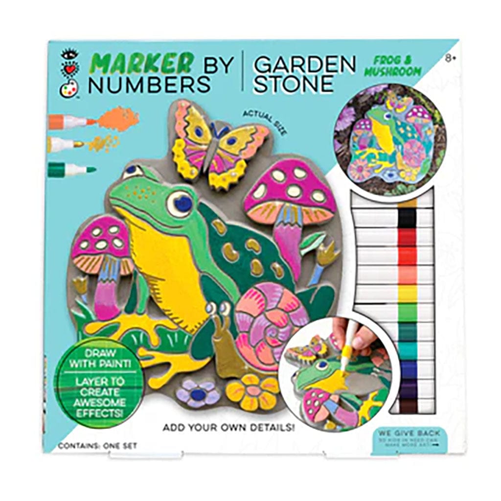 Marker By Number - Garden Stone