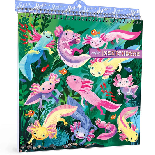 Axolotl Sketchbook Square 6x6
