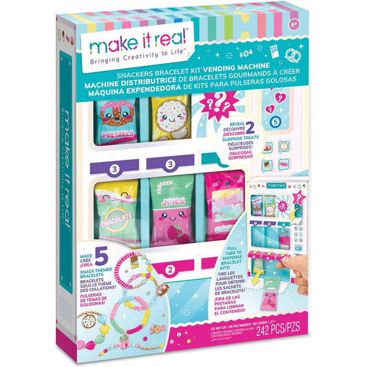 Snackers Bracelet Kit Vending Machine
