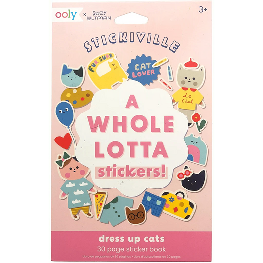 Stickiville A Whole Lotta Stickers! Dress Up Cats