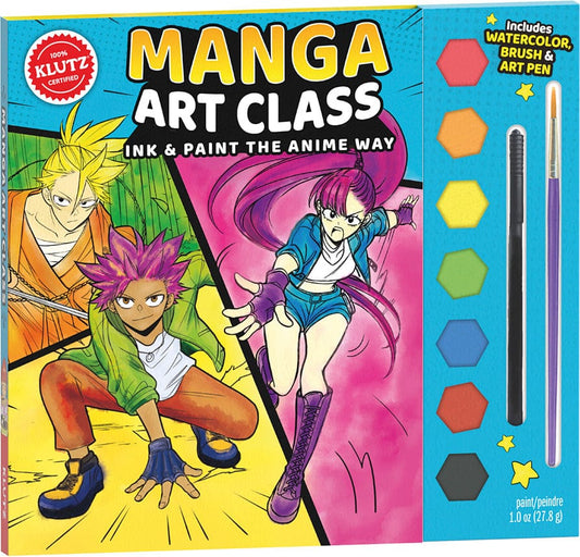 Manga Art Class: Ink & Paint The Anime Way