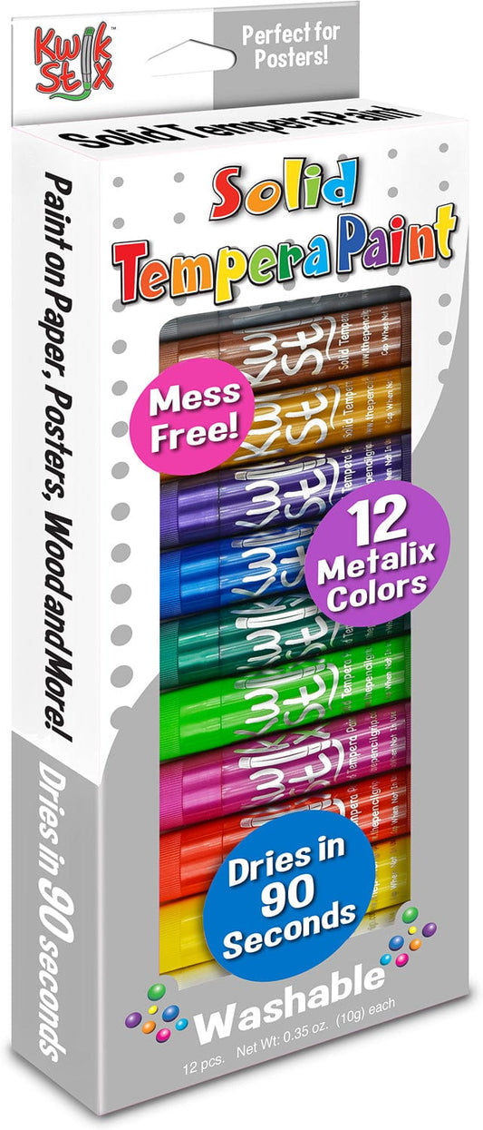 Kwik Stix Metalix Colors- 12 Pack